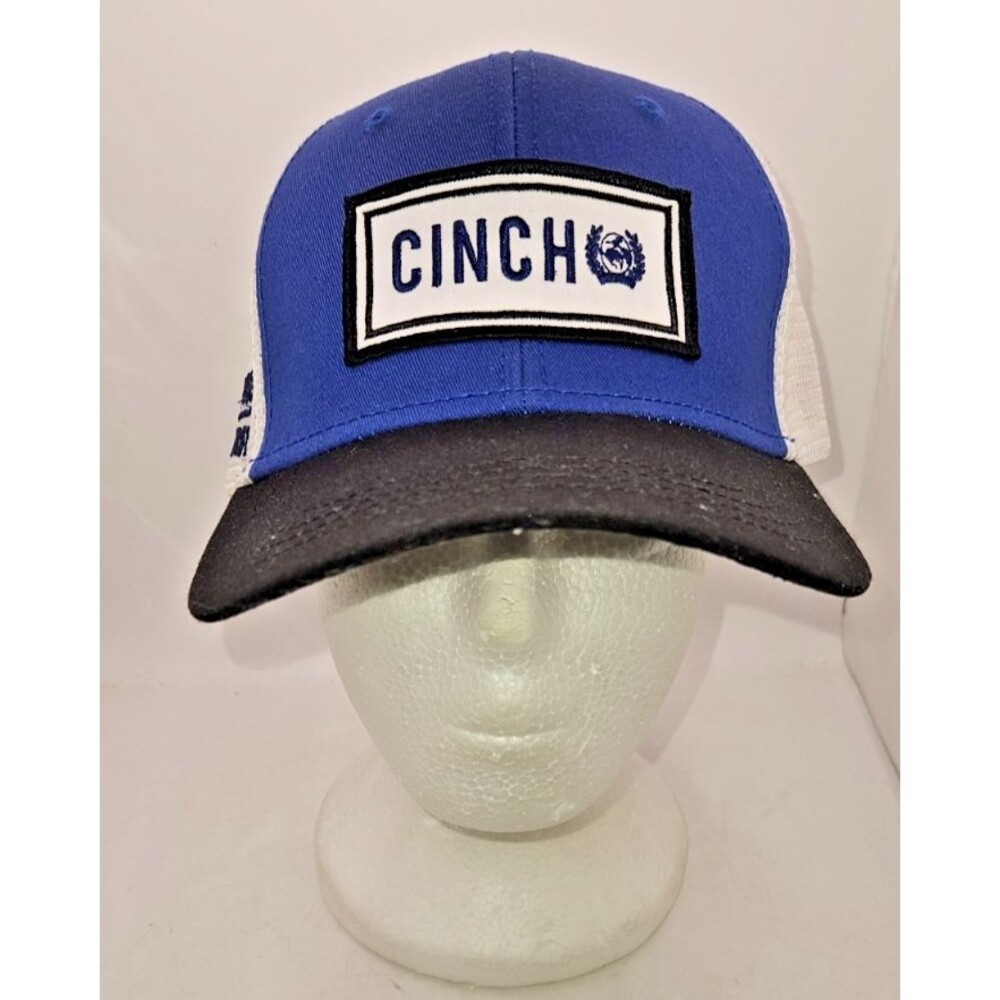 Cinch hat NHSFR 2017 Contestant Hat Adjustable cap blue black adjustable